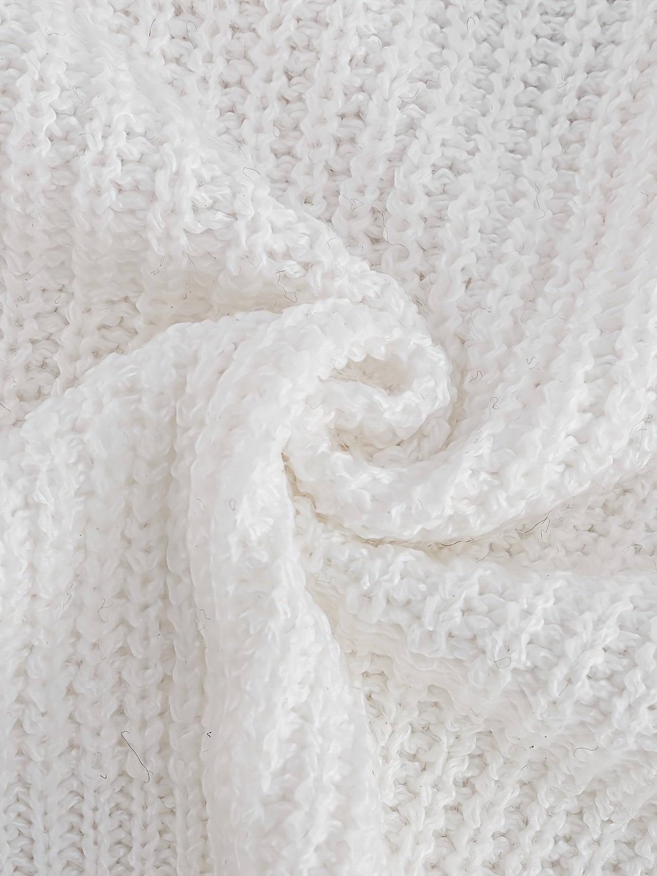 Women's Knit Cardigan Fall Winter Drop Shoulder Ribbed Button Solid Polyester