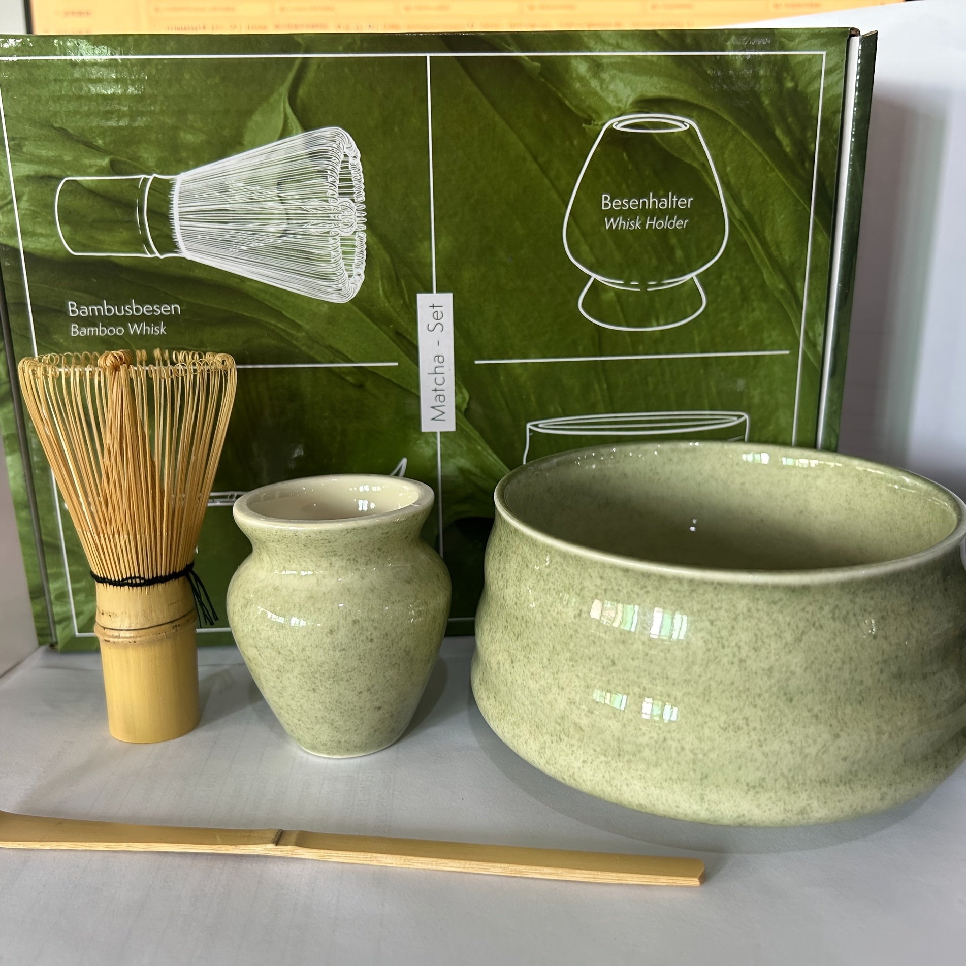 Complete Matcha Tea Tools Set with Bowl and Utensils for Home Tea Parties