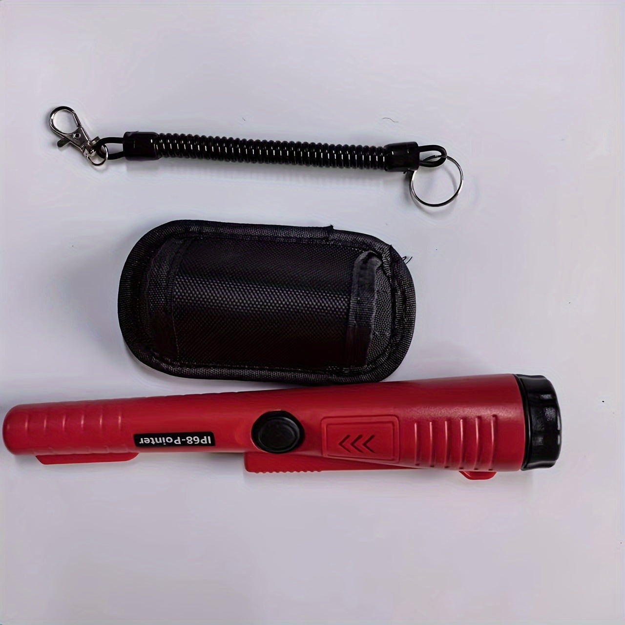 Handheld Metal Detector Pinpointer with 360° High Sensitivity Portable Sand Shovel Battery Powered