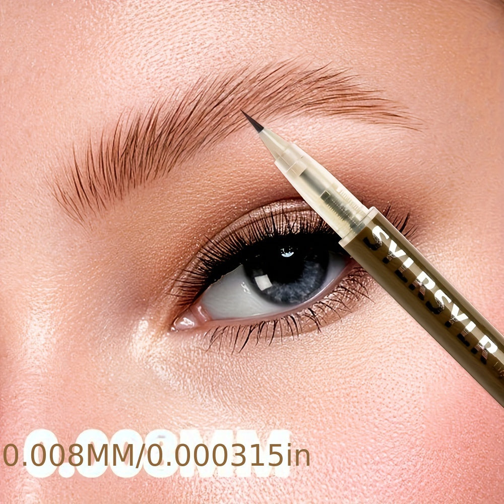 Women's Waterproof Microblading Eyebrow Pen 0.01mm Ultrafine Liquid Eyeliner