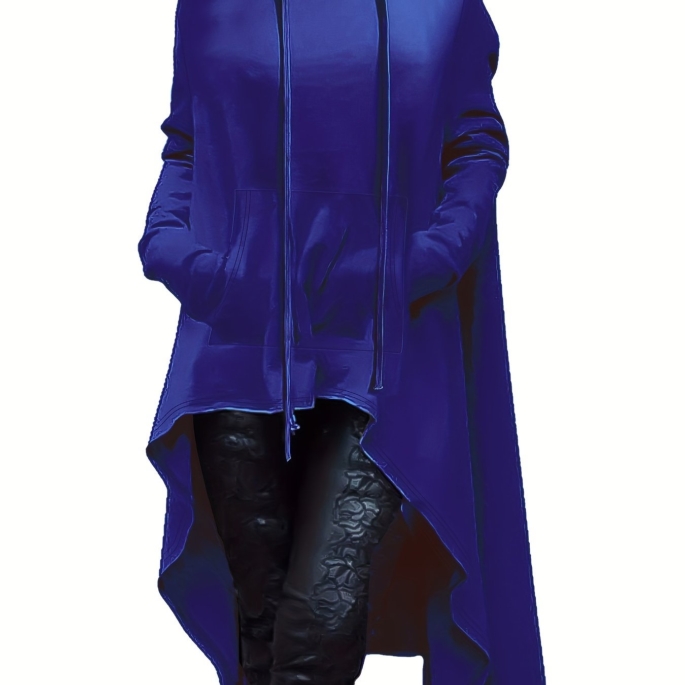 Толстовка оверсайз для женщин больших размеров с длинными рукавами, повседневная толстовка на осень и зиму