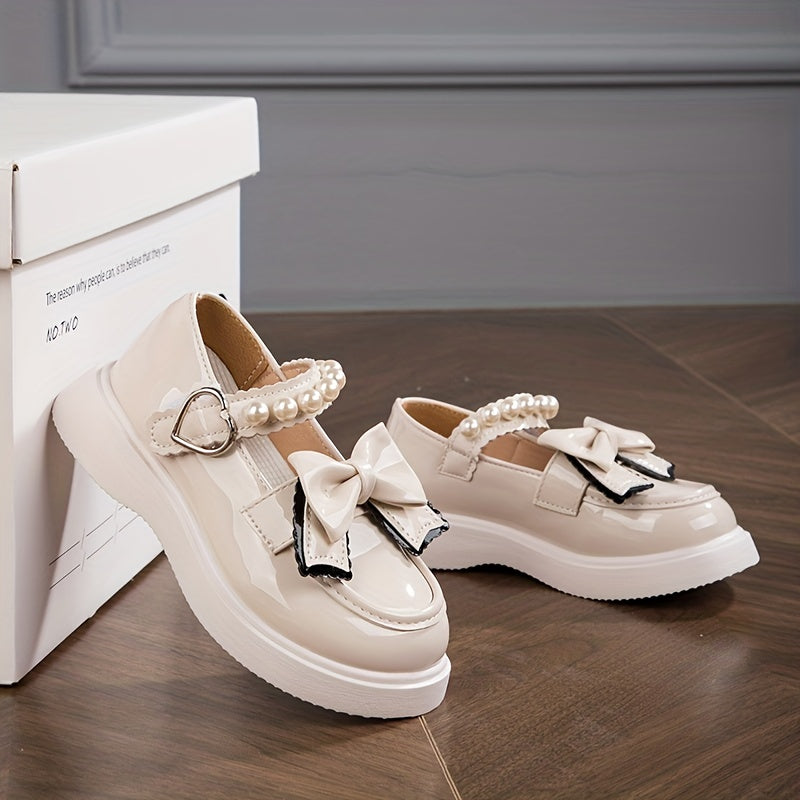 Girls Flat Performance Shoes with Cartoon Pattern, Lightweight EVA Sole