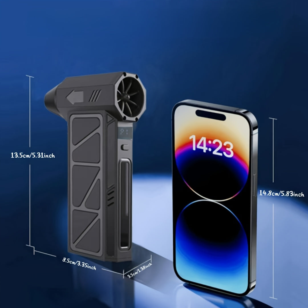 Rechargeable Electric Blower with Multiple Speeds for Cleaning Snow Car Pet Fur Drying