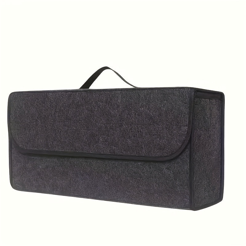 Car Trunk Storage Bag Felt Foldable Organizer for Vehicles
