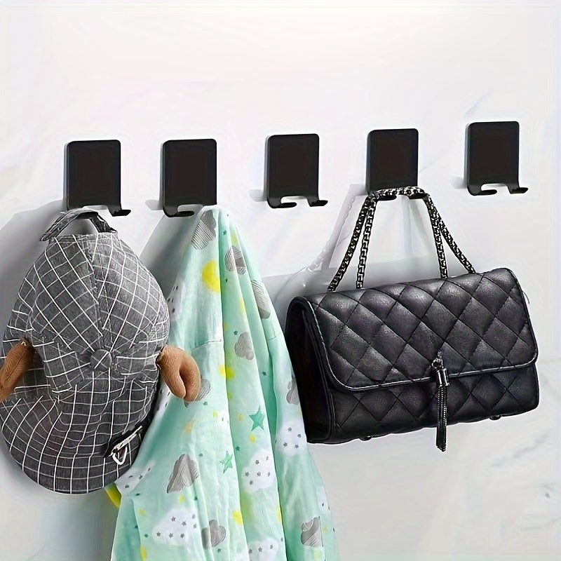 Suv o'tkazmaydigan o'z-o'zidan yopishadigan qiruvchi ushlagichlar - hammom va oshxona tartibi uchun ideal, qiruvchi, sochiq va aksessuarlarni ushlab turishi mumkin.