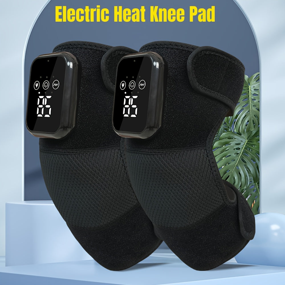 Rechargeable 3-in-1 Wireless Massager for Knee Elbow Shoulder with 3 Vibration Modes