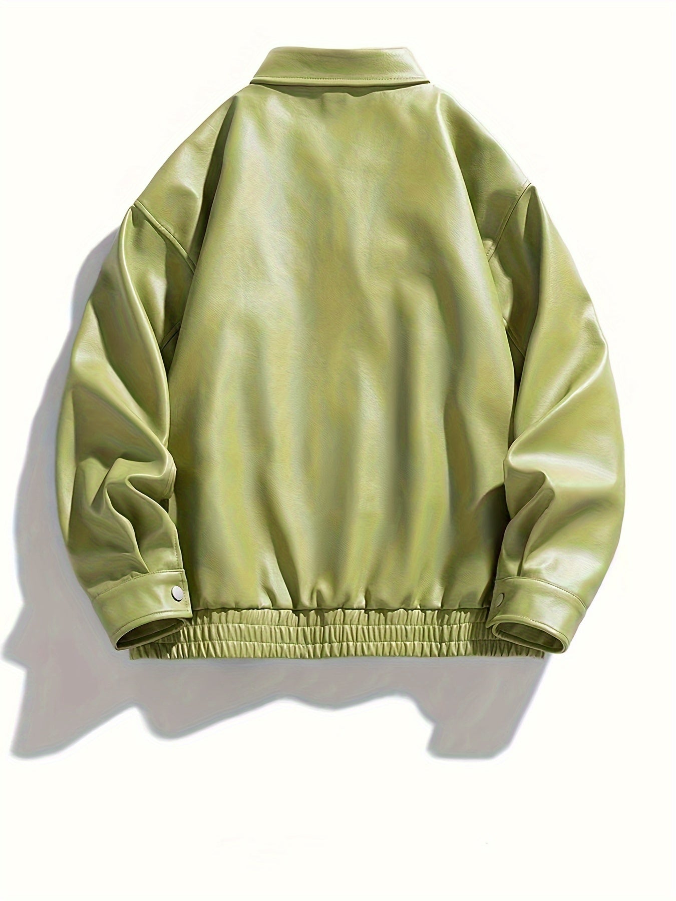 Men's Plus Size Softshell Jacket Zipper Front Lapel Casual Retro Spring Style