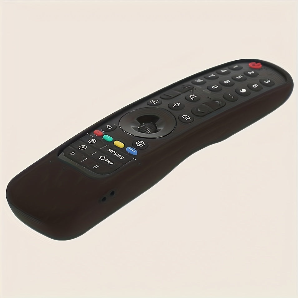 Cubierta de silicona para control remoto para TV y aire acondicionado, a prueba de polvo, transparente, antideslizante, compatible con MR21GATV XMRM-19