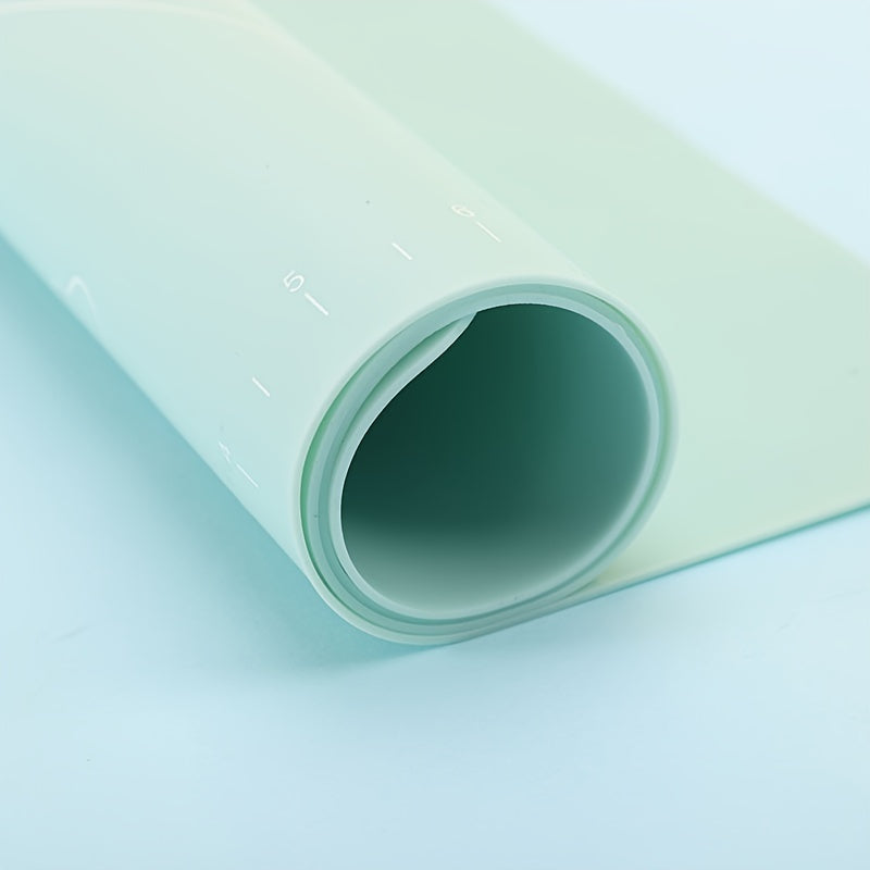 Silicone Pastry Mat Non-slip Baking Sheet with Measurements Reusable Dough Rolling Kneading Mat