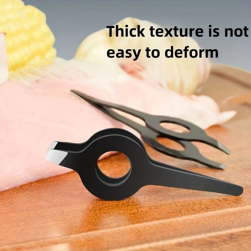 Women Stainless Steel Precision Eyebrow Tweezers for Facial and Vellus Hair