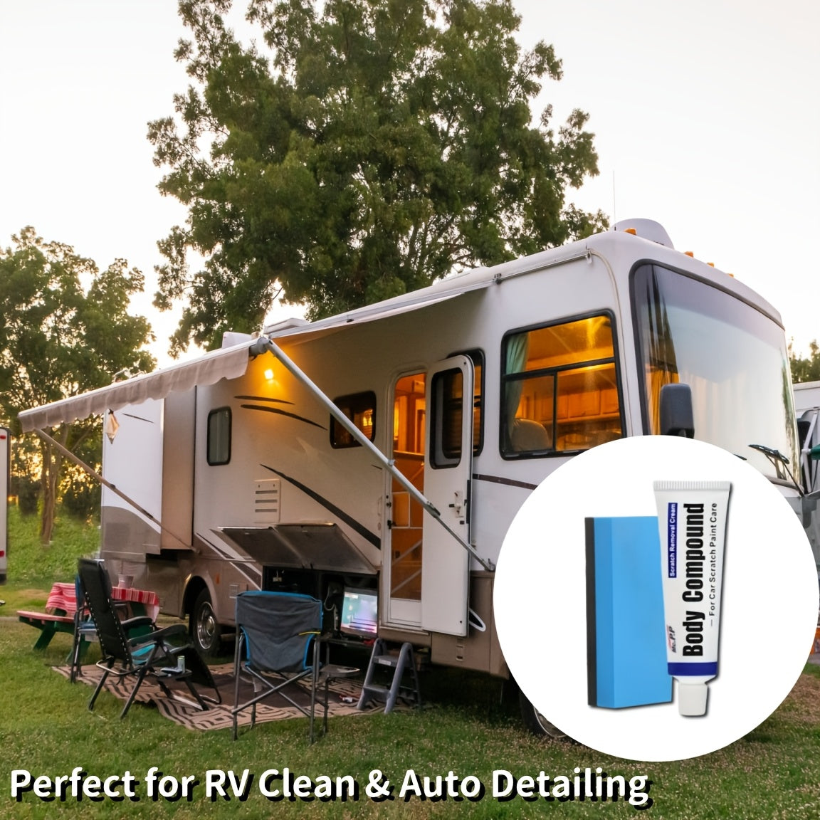 Car Scratch Repair Kit Restores Paint Protects Car Polishing Wax