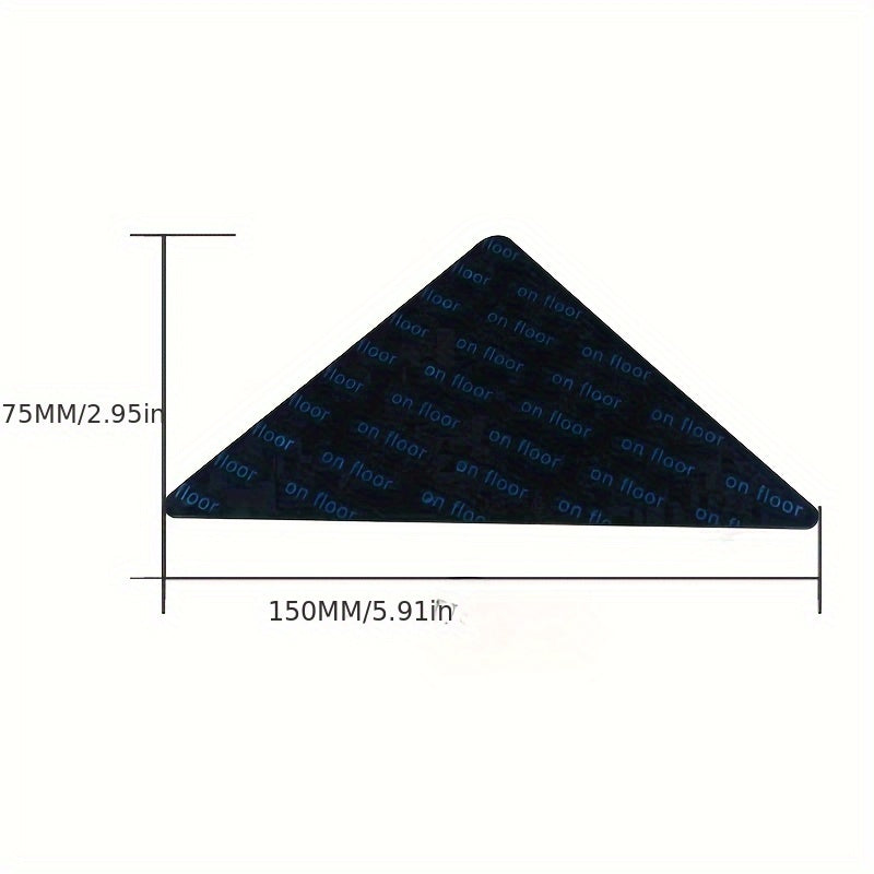 Anti-Slip Carpet Stickers Set of 4 or 8 for Rugs and Floor Mats