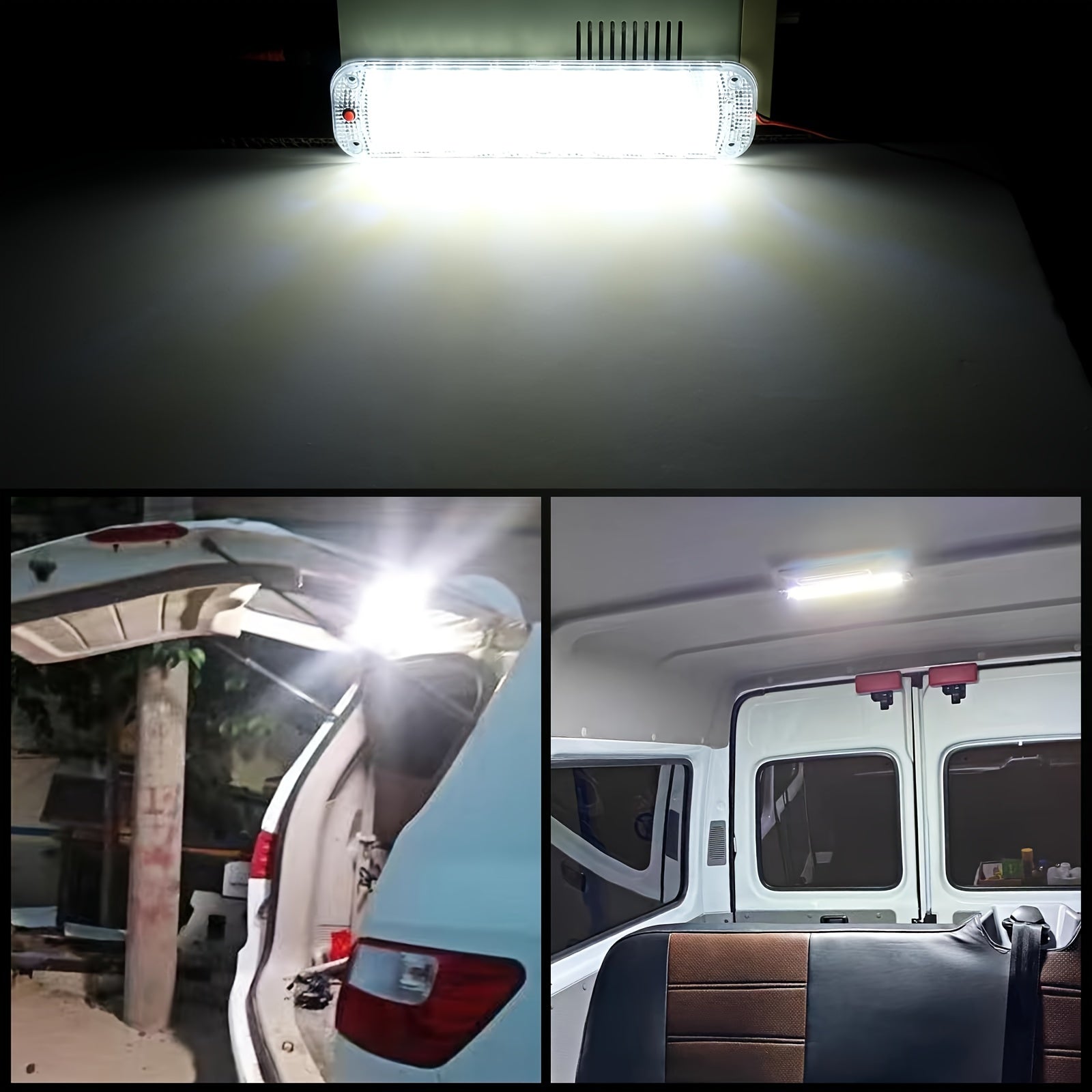 12V LED Light Strip 10W 6500K 980 Lumens Indoor Waterproof Lighting
