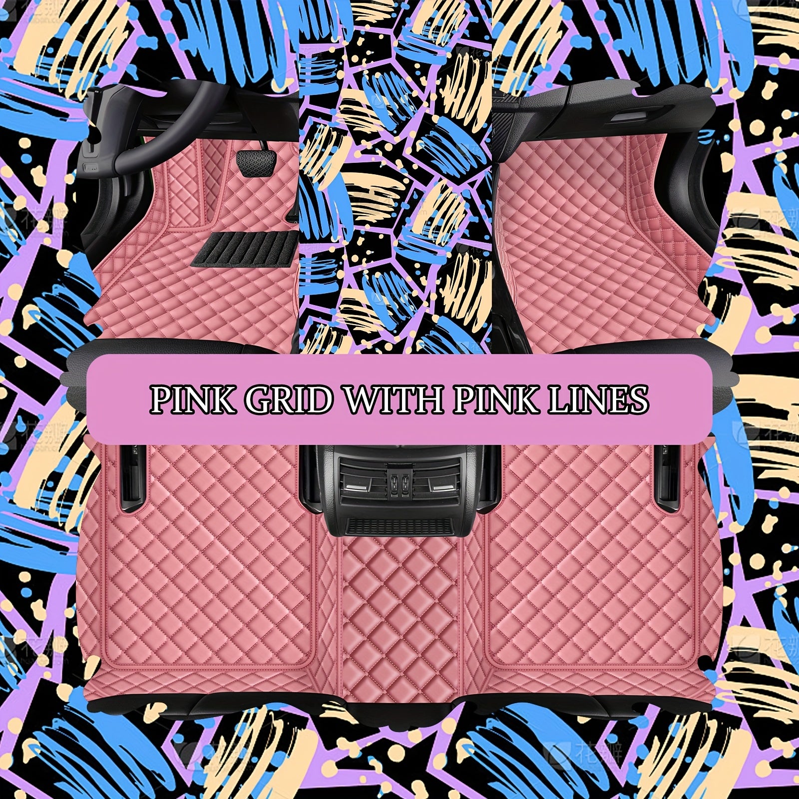 Luxury Faux Leather Car Mats Set for Exeed 2021-2023 Left-Hand Drive