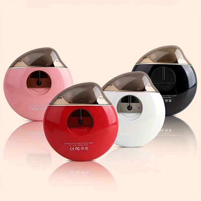 Electric Nail Clipper and Foot File USB Rechargeable Dual Speed Automatic Trimmer for Men Women Travel Compact White Black Pink