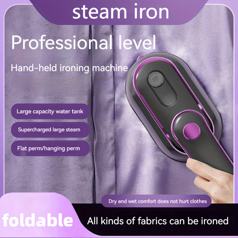 Handheld Mini Steam Iron for Clothes, Portable Portable for Travel and Home