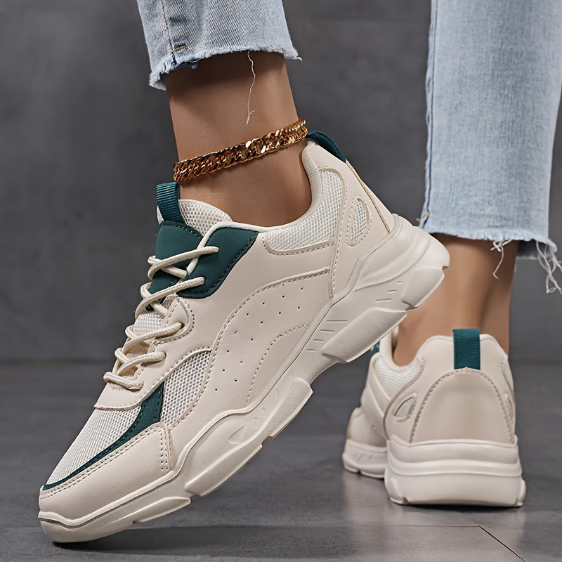 Men's Women's Breathable White Casual Running Sports Shoes