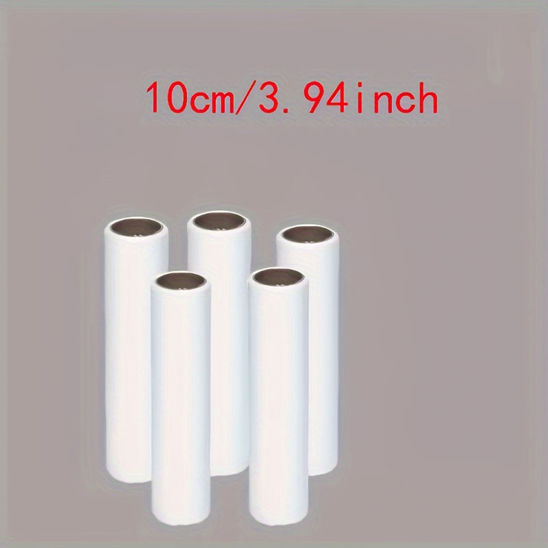 5-Piece Manual Lint Remover Kit with Sticky Sheets for Clothes and Carpet