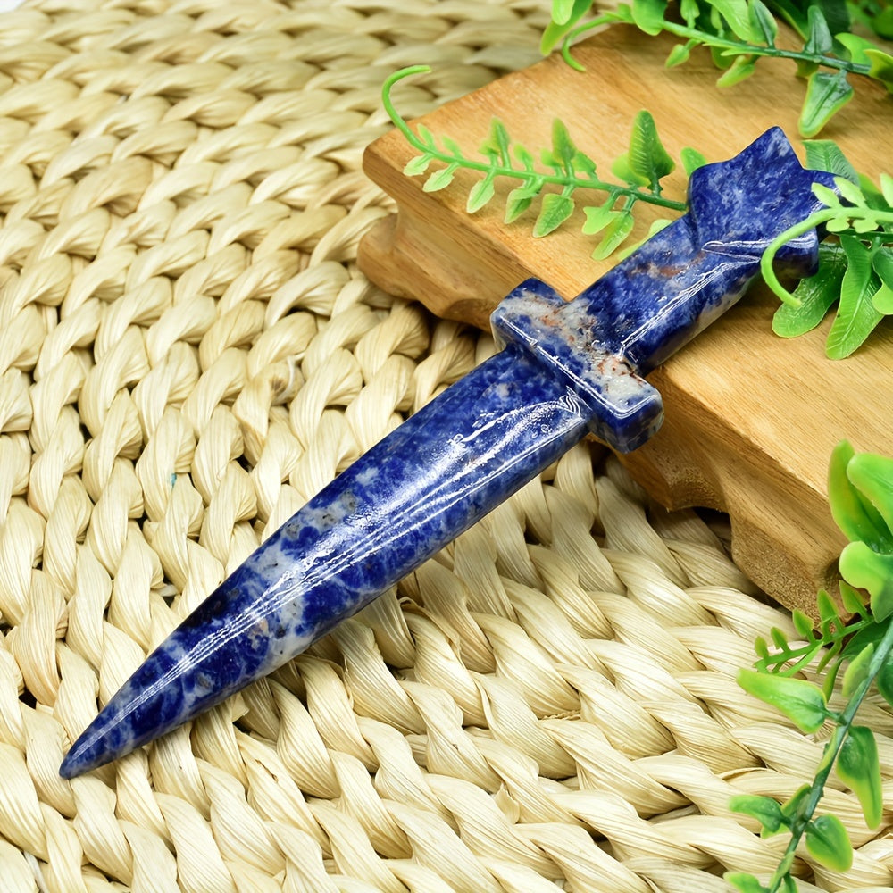 Amethyst Crystal Sword Natural Quartz Fengshui Home Decor Gift