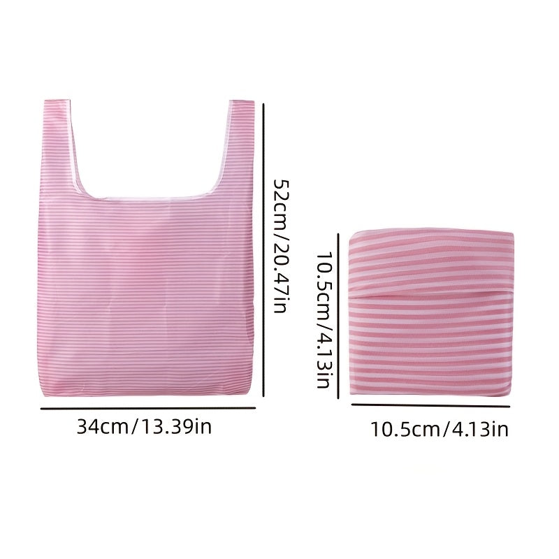 Foldable Oxford Cloth Shopping Bag Lightweight Tote for Non-Food Items