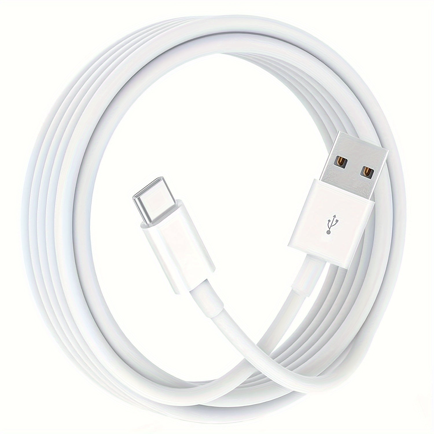 60W USB Type C Charging Cable Flat 91cm 182cm 304cm for Samsung iPhone 15 Pro Max