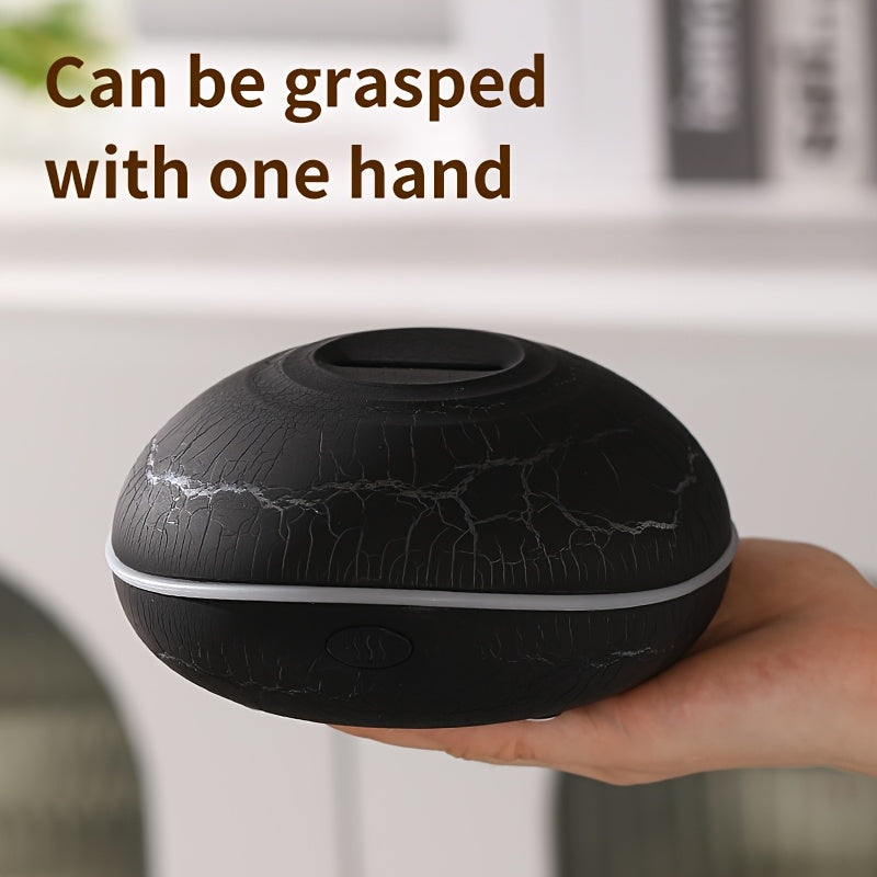 Unisex Aromatherapy Air Humidifier with LED Lights and Auto Shut-Off