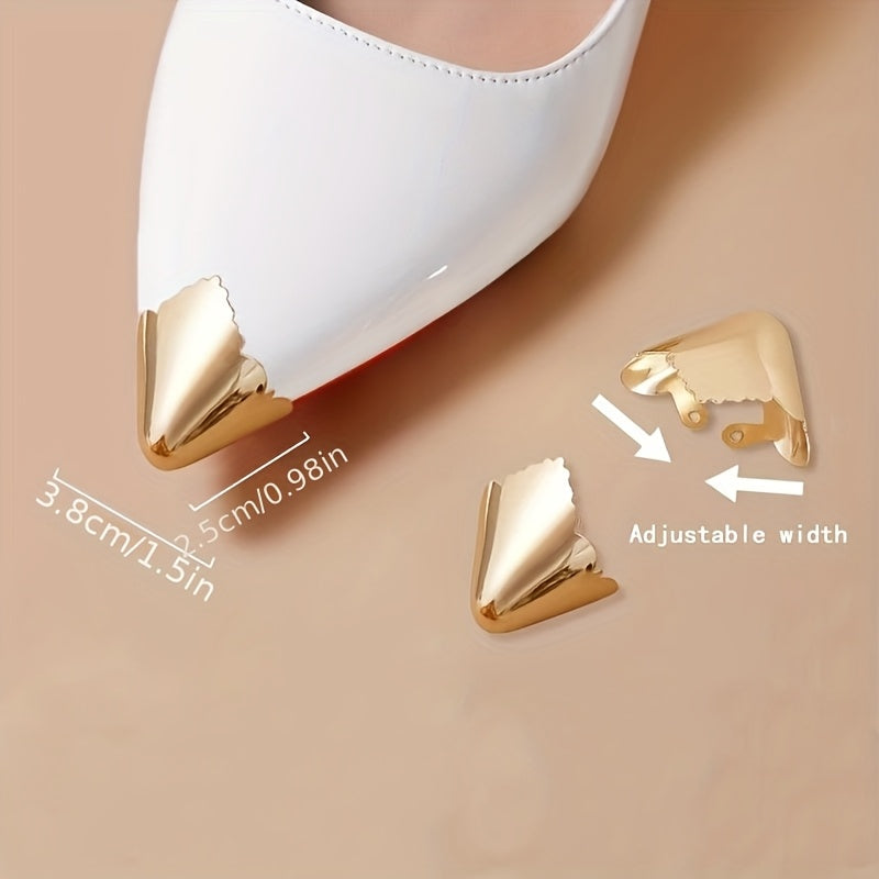 Women's Shoe Clips Protective Covers Anti-Repair Fashion Accessories 2pcs