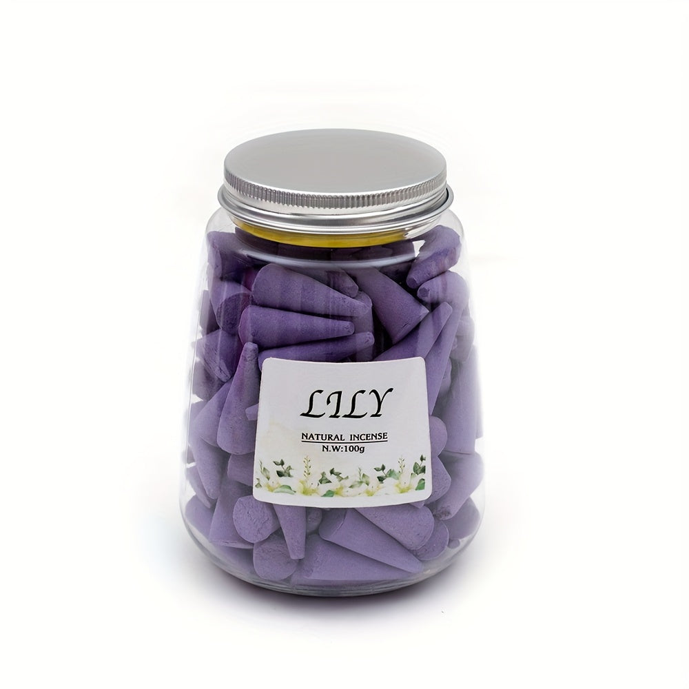 Incense Set with Holder Tower and Cone for Air Purification and Room Decor