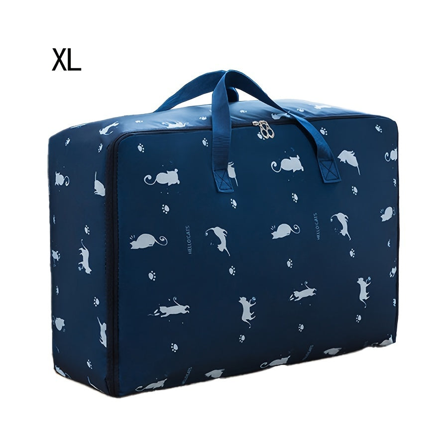 Large Capacity Waterproof Oxford Cloth Storage Bag for Clothes Bedding Toys Household Organization