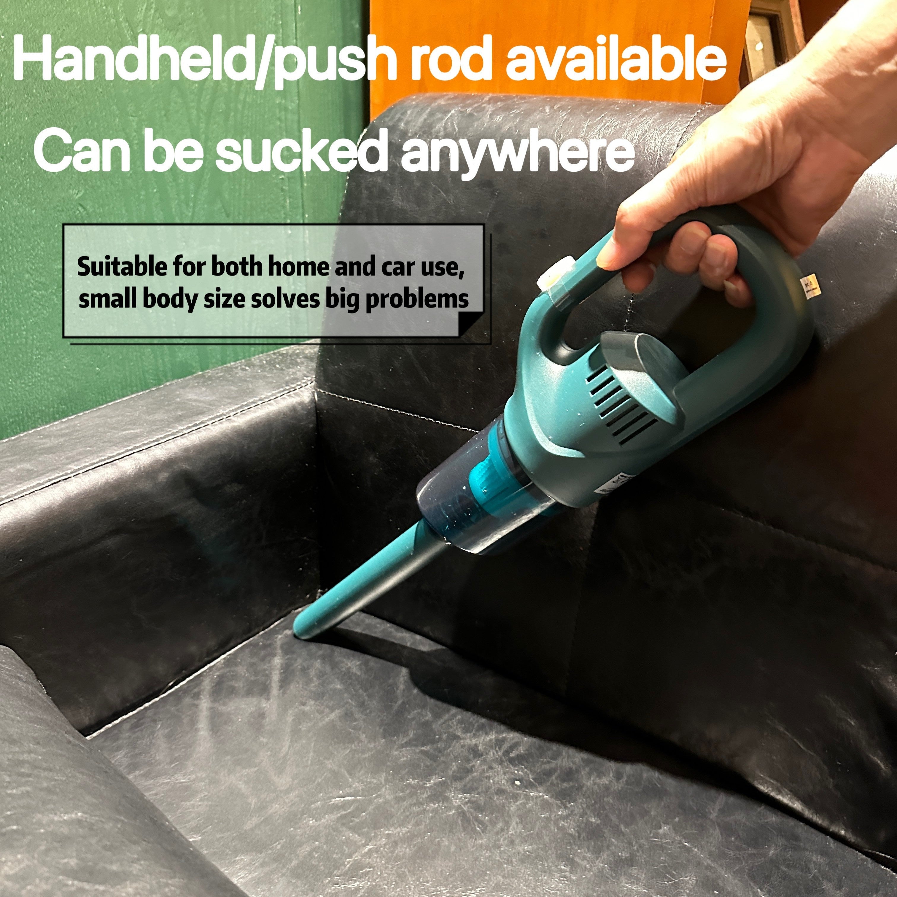 Cordless Handheld Vacuum Cleaner with Strong Suction Lightweight Portable for Home Car Use