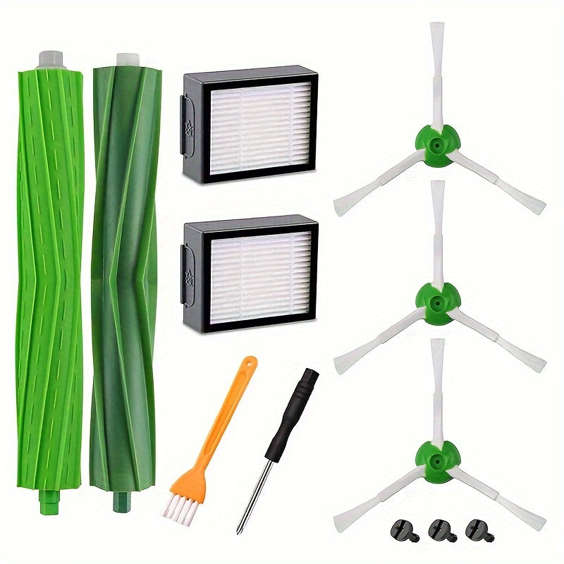 Replacement Accessories Kit for Robot Vacuum Cleaners with HEPA Filters and Side Brushes