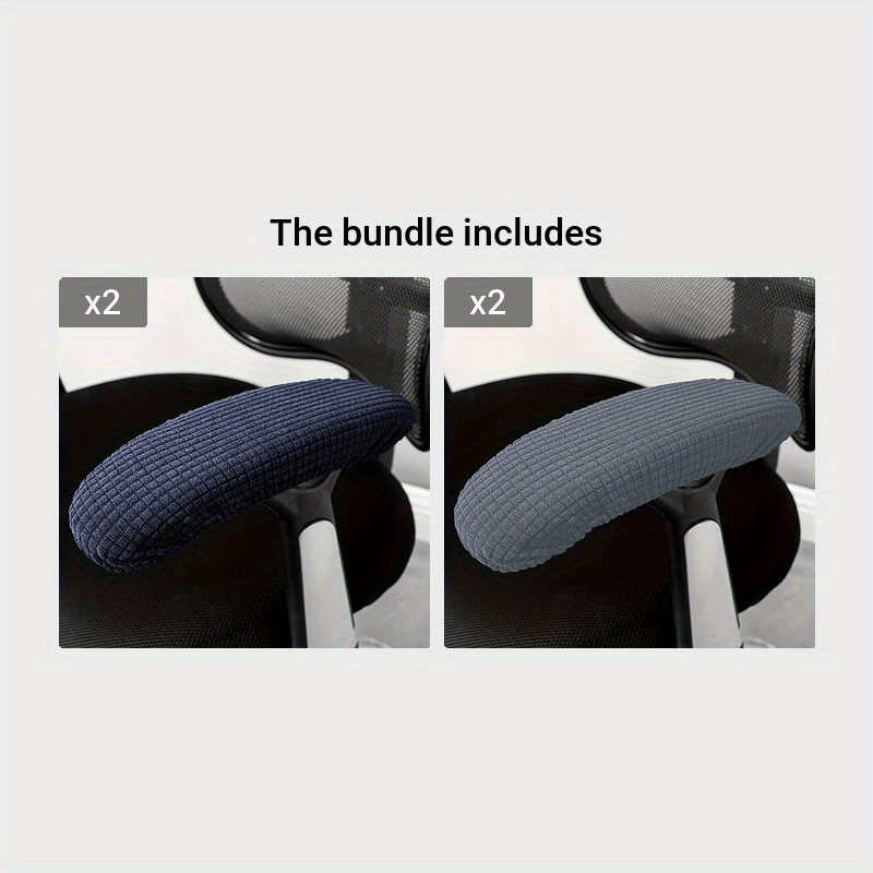 Полярные флисовые накладки на подлокотники для игрового кресла (2 шт.) - кресло не включено