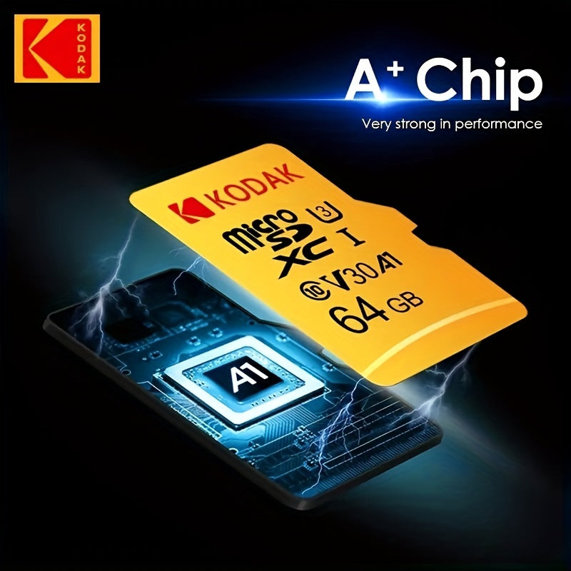 High-Speed Memory Card 64GB for Driving Recorders and Cameras Compatible with Mobile Phones and PCs