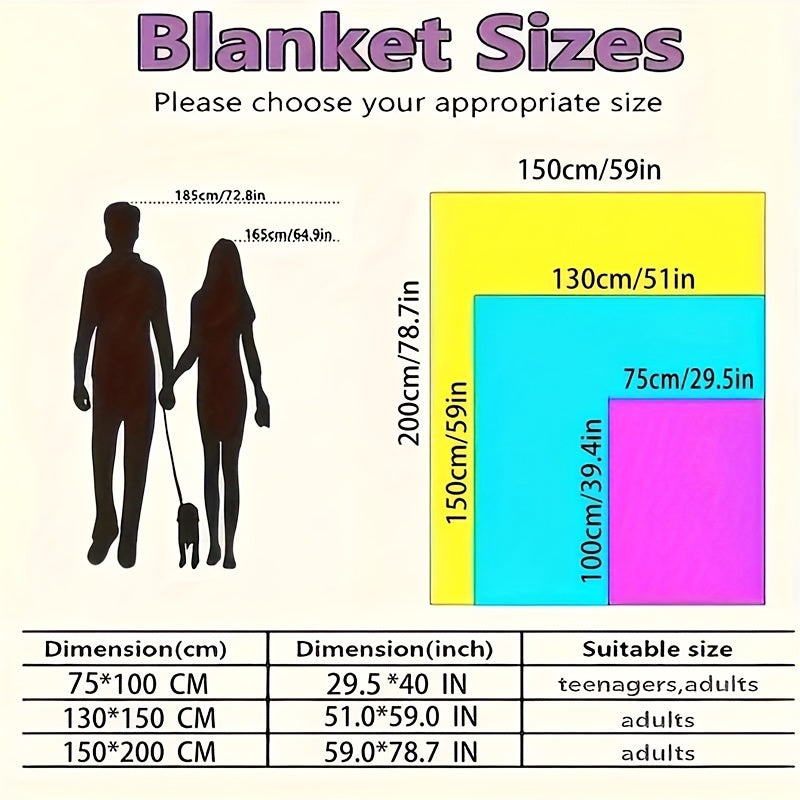 Personalized Football Print Flannel Blanket for Kids and Teens