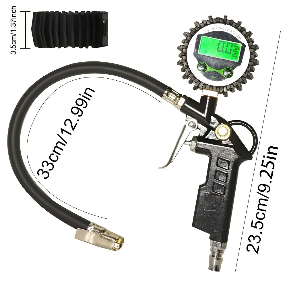 Digital LCD Tire Pressure Gauge for Cars Trucks Bikes Ultra-Accurate