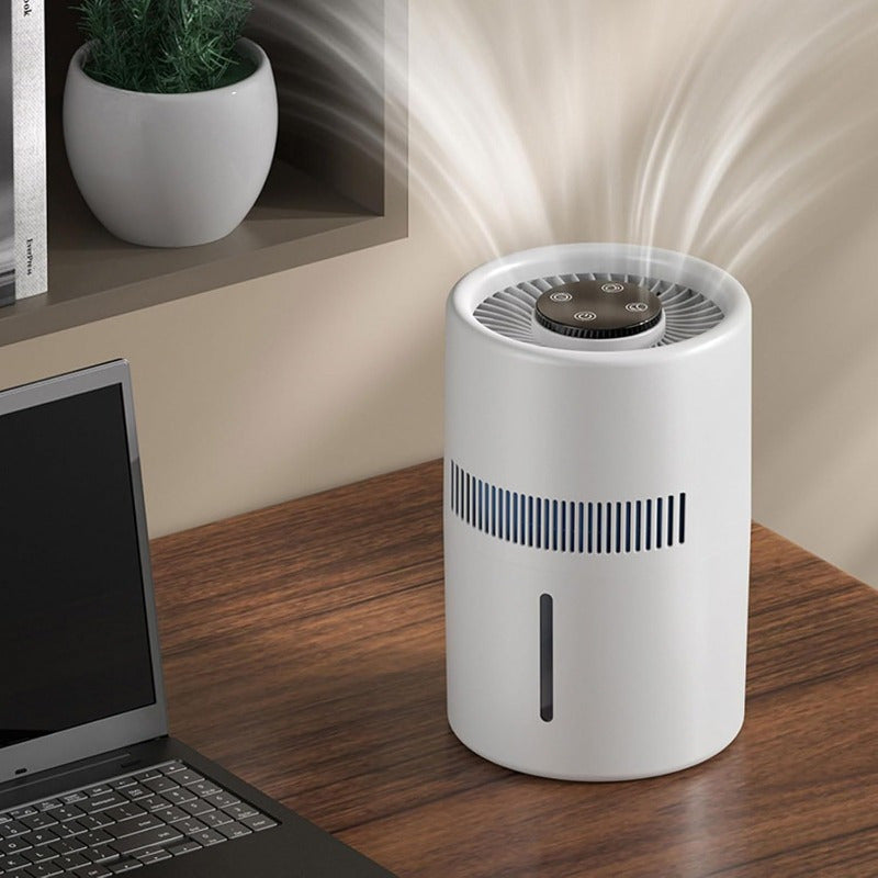 Air Moisturizer 2-in-1 Desktop Aromatherapy Diffuser Quiet Operation
