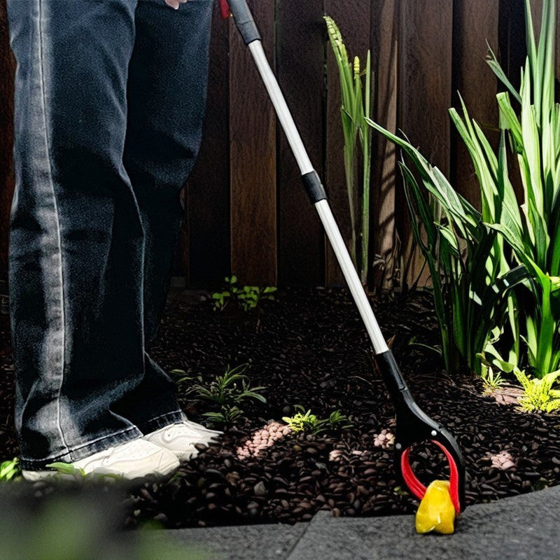 Mustahkam alyuminiy chiqindilarni ushlash uchun keng ochiladigan klamp va sirpanishga qarshi tutqich bilan