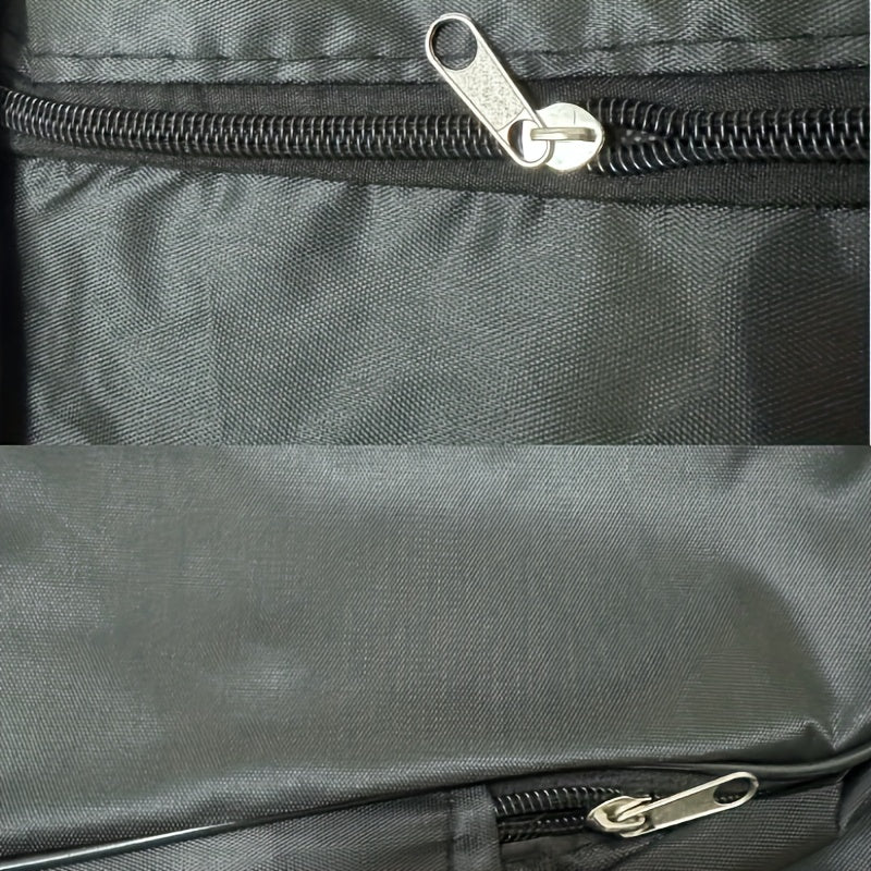 Estuche impermeable para guitarra acústica negra de 41 pulgadas con correa ajustable