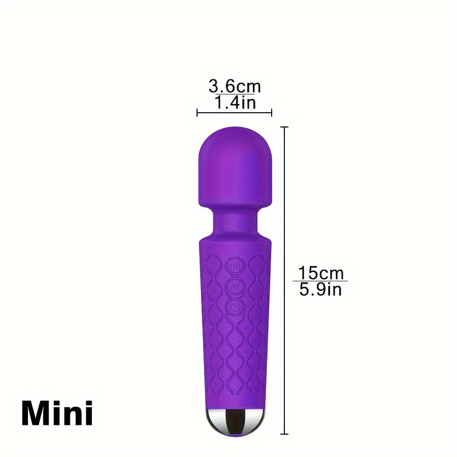 универсальный силиконовый вибратор с 8 уровнями интенсивности, низкий уровень шума, перезаряжаемый