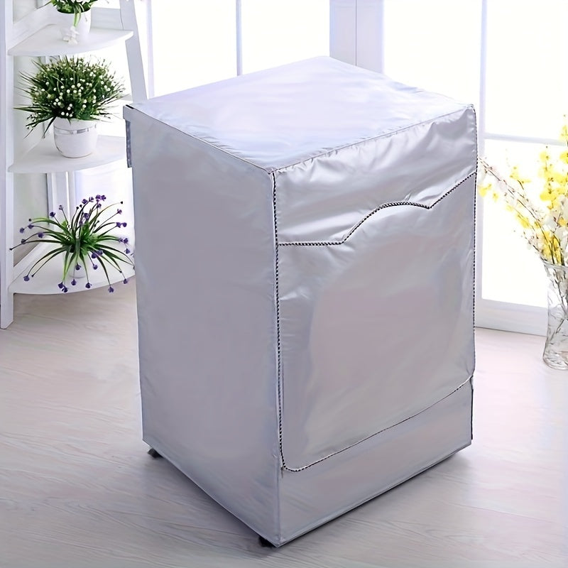 To'liq avtomatik kir yuvish mashinasi qopqog'i, 210D quyoshdan himoya, rolik to'lqin g'oyasi.