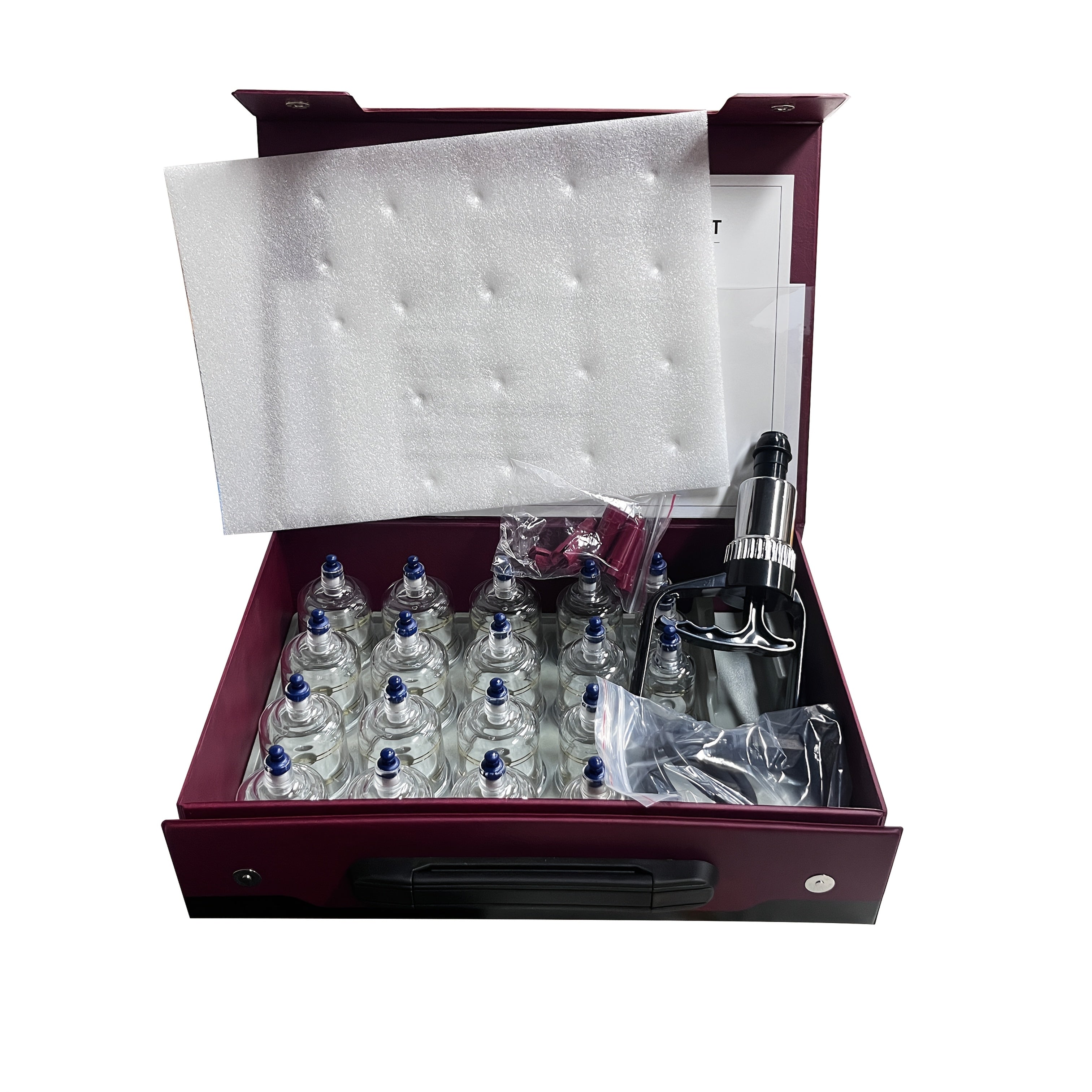 Plastic Cupping Therapy Set for Whole Body Vacuum Cups for Massage and Pain Relief