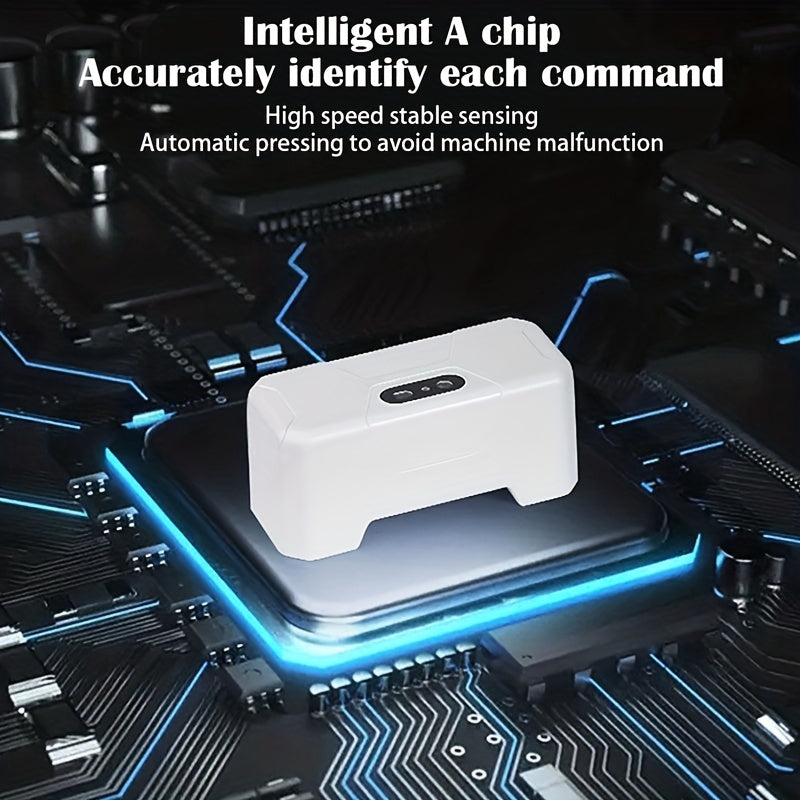 Smart Sensor Flusher Automatic Hands-Free Toilet Flush Device Rechargeable Battery