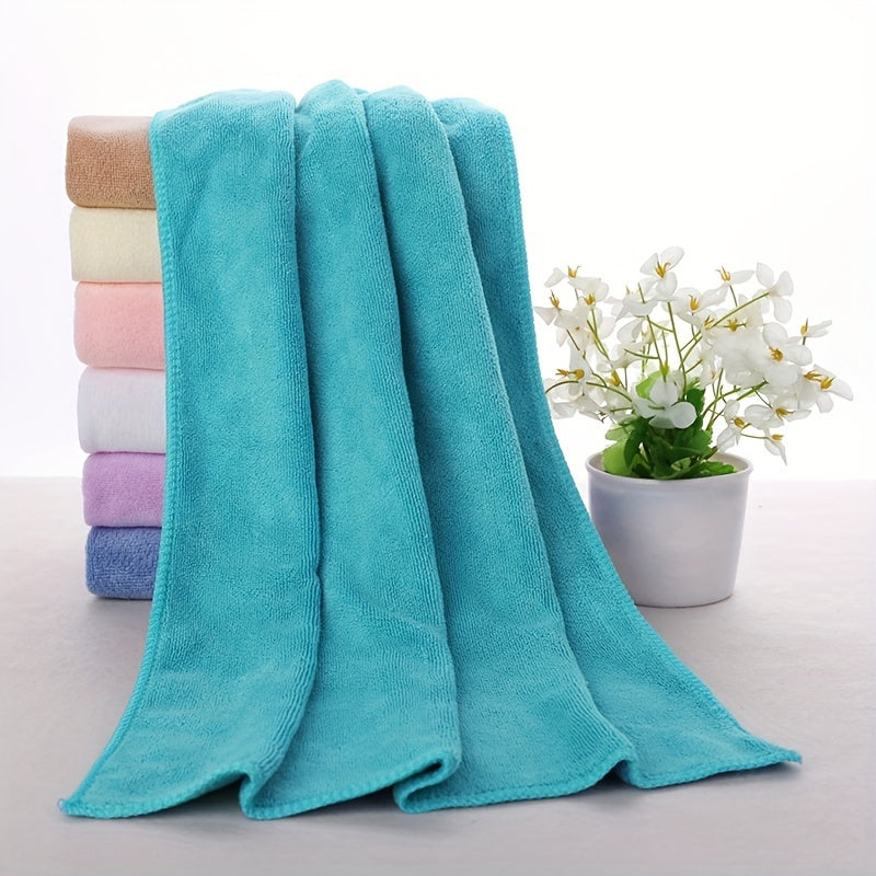 Microfiber Bath Towel Quick Dry Absorbent Spa Home Cloud Pattern