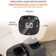 Wireless Magnetic Vibrating Massage Knee Pads Rechargeable Lithium Battery