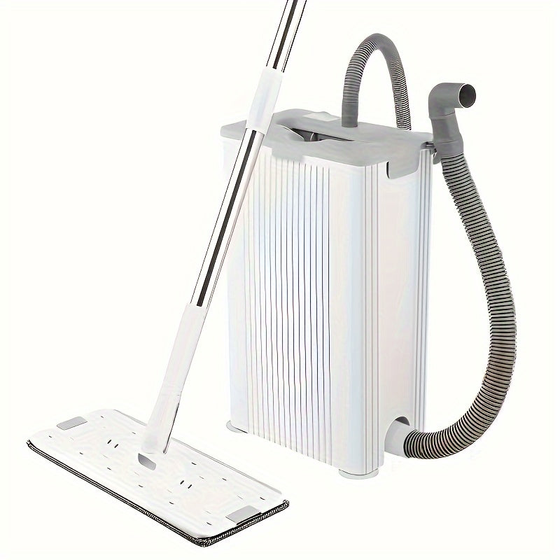 Uy uchun mop to'plami, qutisi va chang moplari bilan yog'och, plitka pol uchun