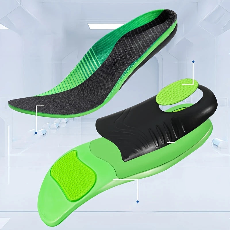Male Female Arch Support Insoles for Sports Shoes and Flats EVA Foam Inserts