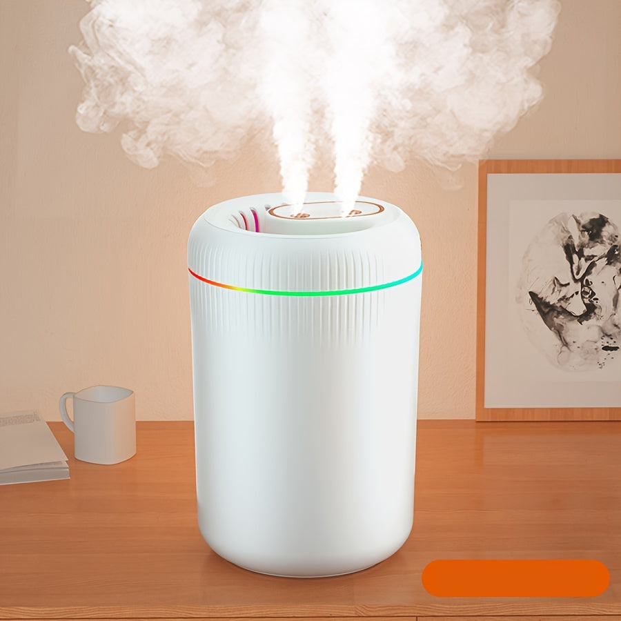 Увлажнитель воздуха USB с большой емкостью для помещений 10-20㎡ с подсветкой и автоматическим отключением