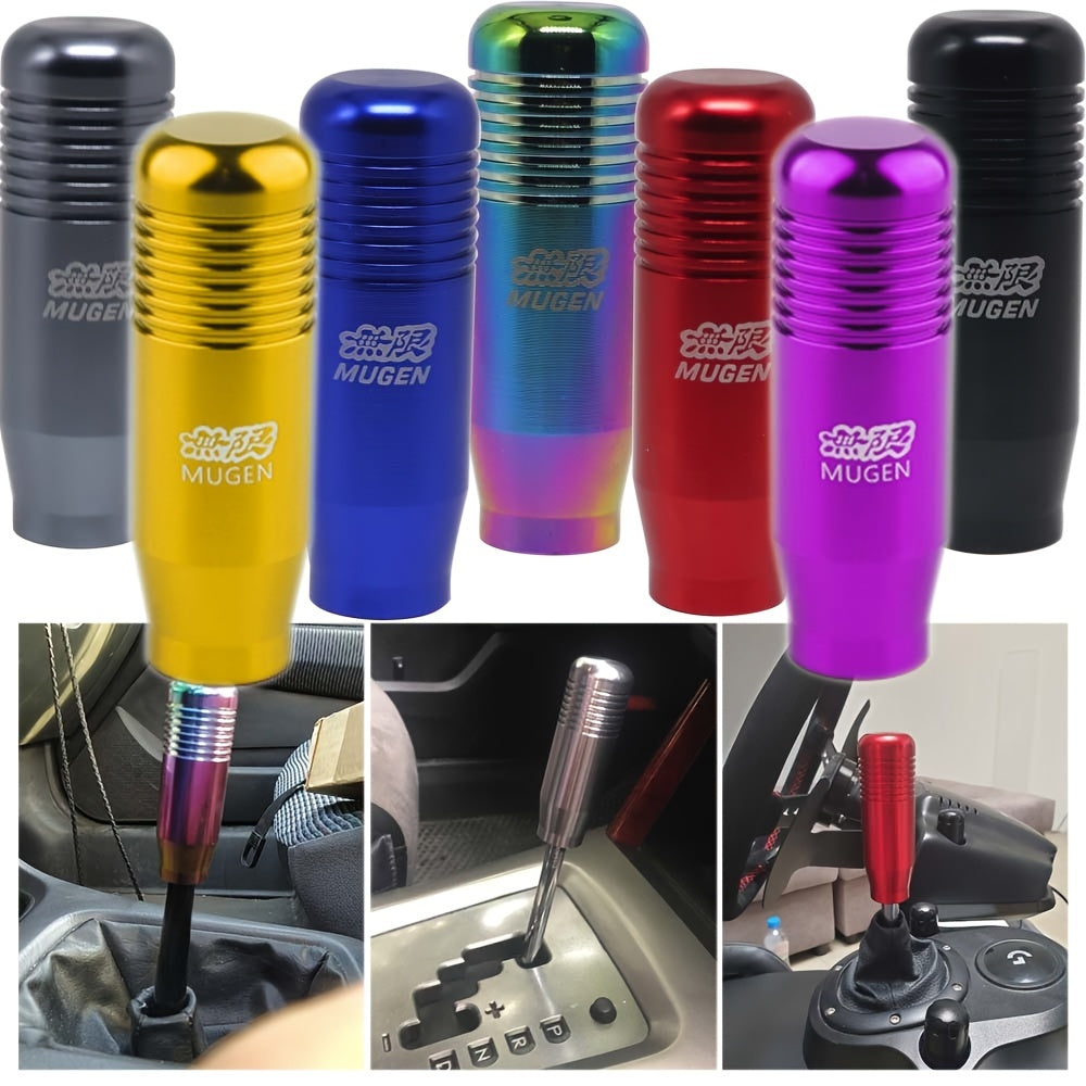 Universal Aluminum Car Gear Shift Knob 8.5cm Manual Transmission Replacement