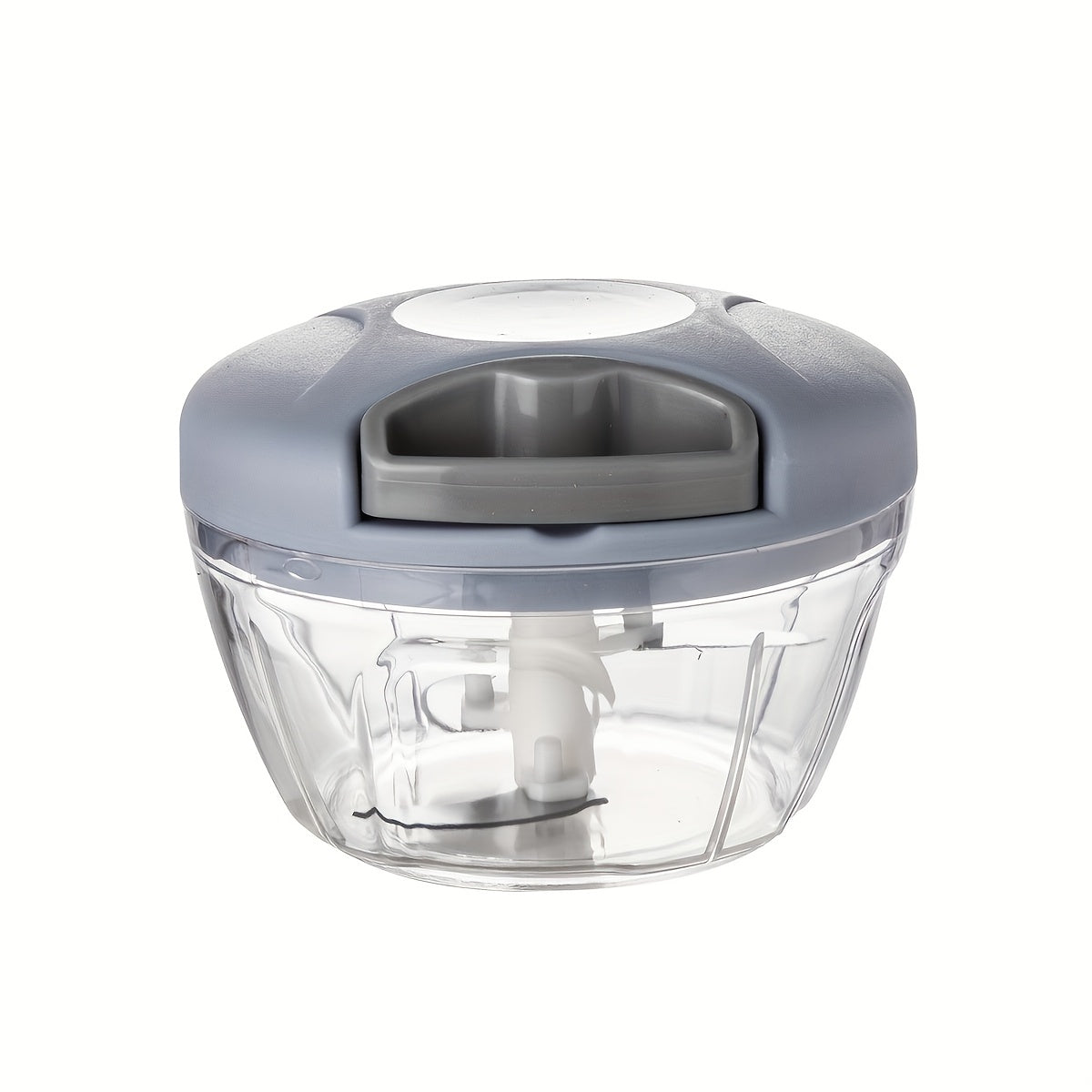 Picadora de alimentos manual multifuncional con cortador de verduras, machacador de ajo, machacador de carne