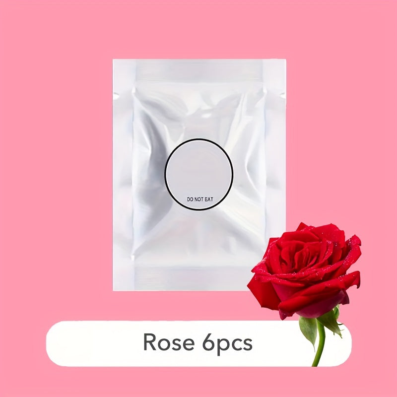 6-Piece Car Air Freshener Set Refill Vent Perfume Long-Lasting Scent